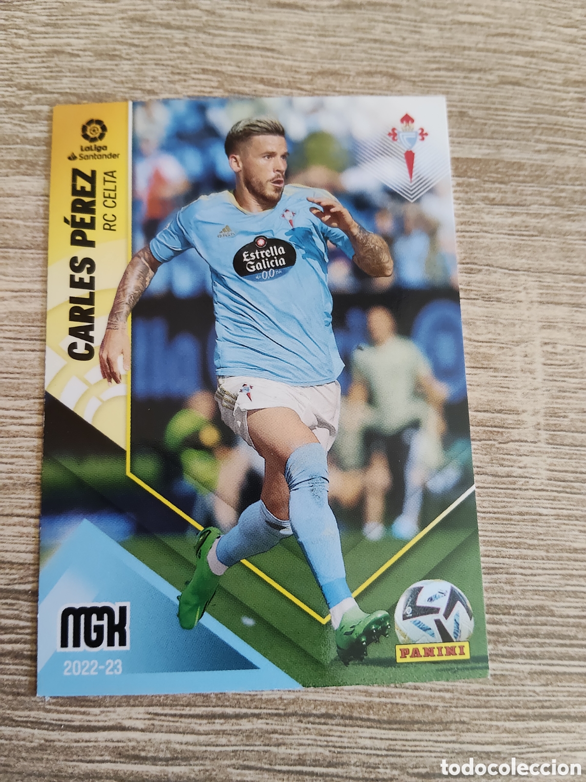 Cromos de F&uacute;tbol: Panini Megacracks 2022 2023 22 23 133 Carles P&eacute;rez Celta de Vigo