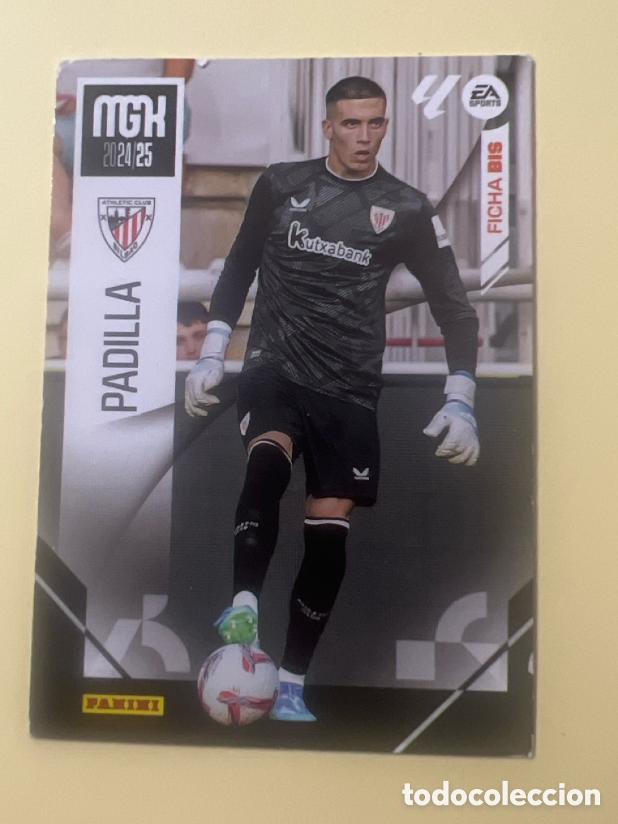 Figurine di Calcio: C4030. CARD MEGACRACKS TEMPORADA 24/25: FICHA BIS PADILLA, N&deg; 39 BIS