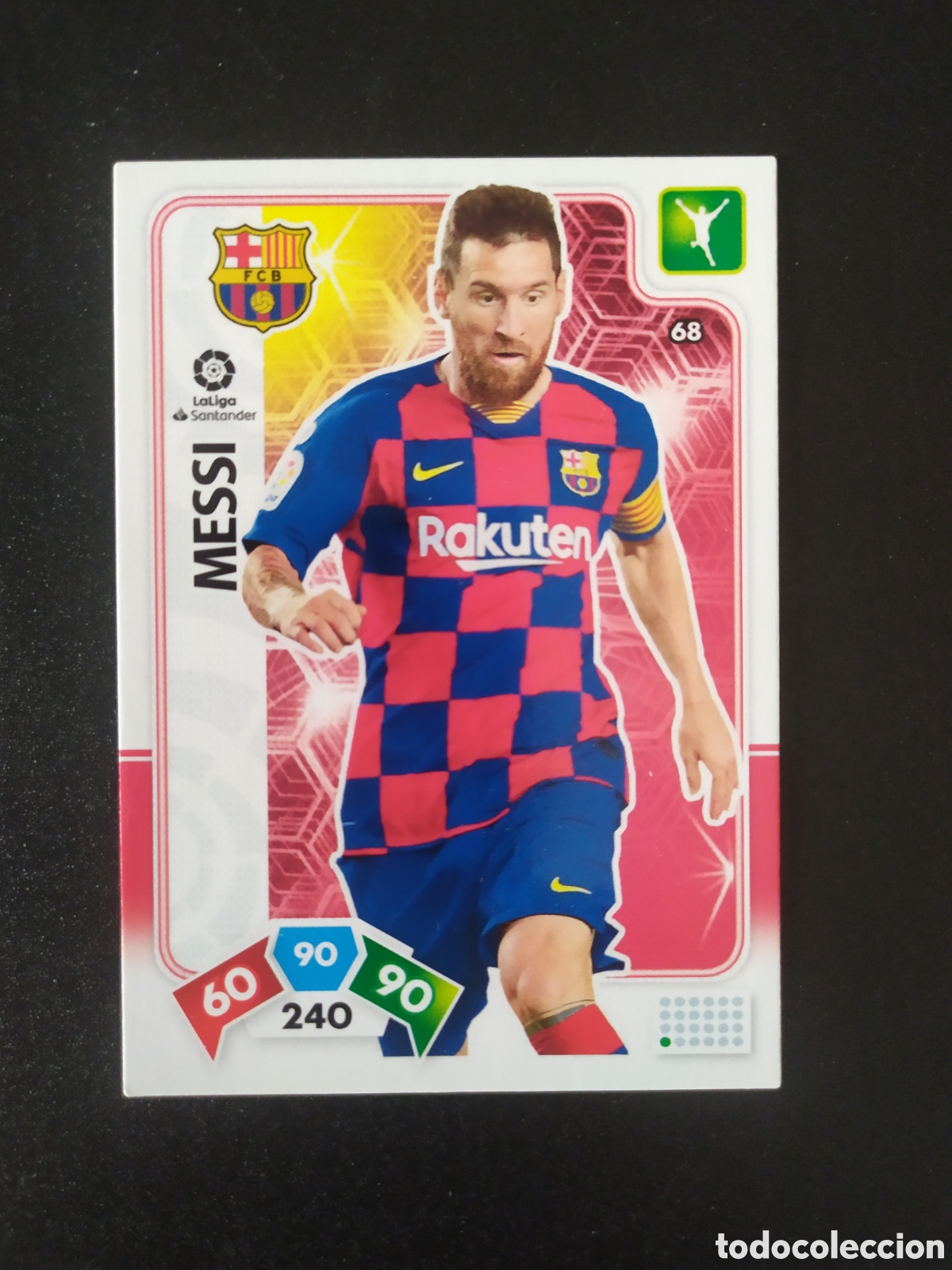 Cromos de Futebol: Adrenalyn 2019 2020 19 20 panini Messi n&deg; 68 Barcelona