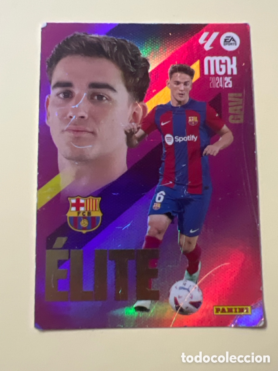 Cromos de F&uacute;tbol: C4257. Gavi N &deg; 4 - Barcelona - ELITE - MEGACRACKS 2024 2025 - 24 25 - MGK