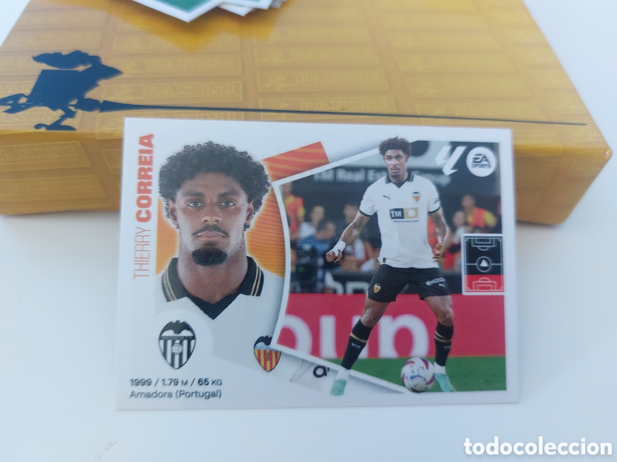 Cartes &agrave; collectionner de Football: 6 CORREIA VALENCIA PANINI LIGA ESTE 24 25 2024 2025