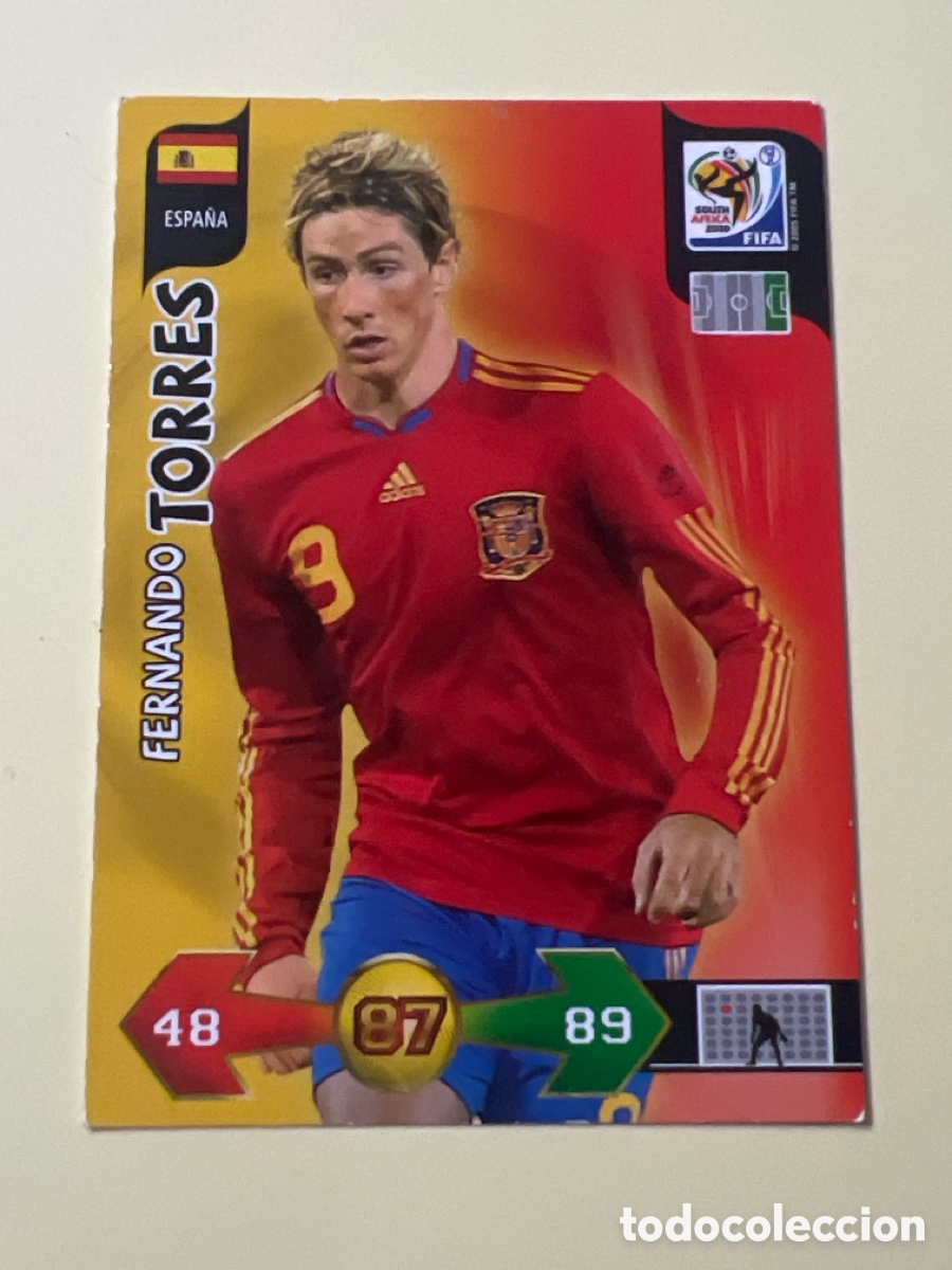 Cromos de F&uacute;tbol: C2139. FERNANDO TORRES ESPA&Ntilde;A MUNDIAL ADRENALYN SOUTH AFRICA 2010 FIFA WORLD CUP