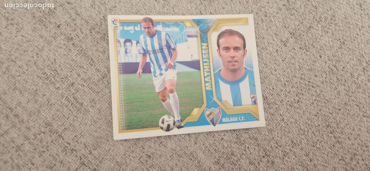 Cromos de f&uacute;tbol: Mathijsen malaga este 2011 2012 11 12 sin pegar - Foto 1