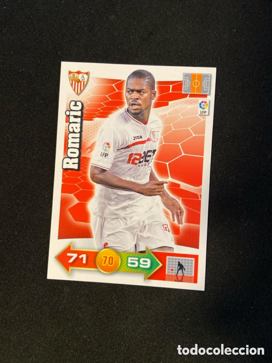 Cromos de F&uacute;tbol: ROMARIC 278 (SEVILLA) 2010-2011 10 11 ADRENALYN PANINI CROMO CARTA A-3