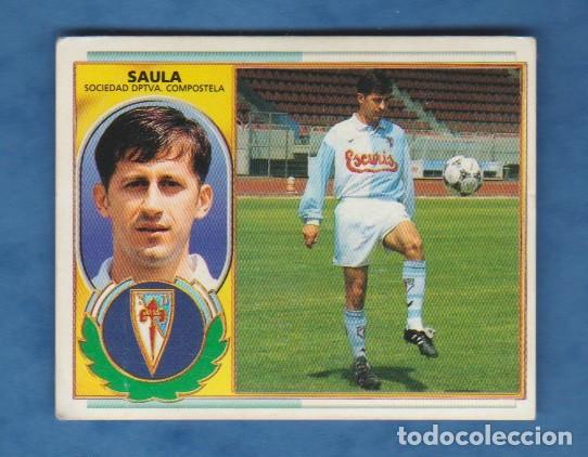 Cromos de f&uacute;tbol: EDICIONES ESTE 1996 1997 96 97 COMPOSTELA SAULA - Foto 1
