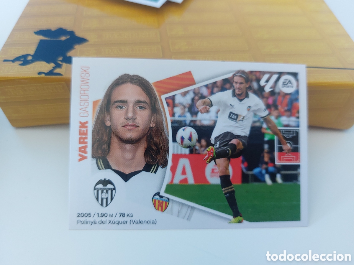Cartes &agrave; collectionner de Football: 7B YAREK VALENCIA PANINI LIGA ESTE 24 25 2024 2025