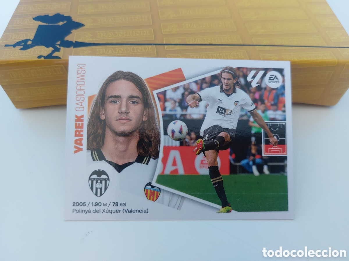 Fu&szlig;ball-Sticker: 7B YAREK VALENCIA PANINI LIGA ESTE 24 25 2024 2025