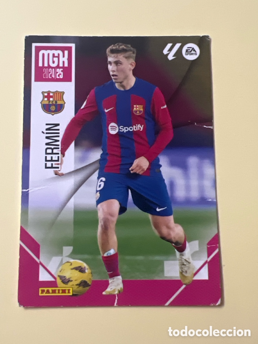 Cartes &agrave; collectionner de Football: E193. 86 FERMIN BARCELONA MGK MEGAGRACKS 24 25 2024 2025