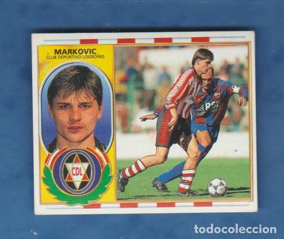 Cromos de f&uacute;tbol: EDICIONES ESTE 1996 1997 96 97 LOGRO&Ntilde;ES MARKOVIC - Foto 1