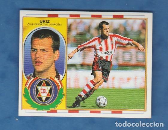 Cromos de f&uacute;tbol: EDICIONES ESTE 1996 1997 96 97 LOGRO&Ntilde;ES URIZ - Foto 1