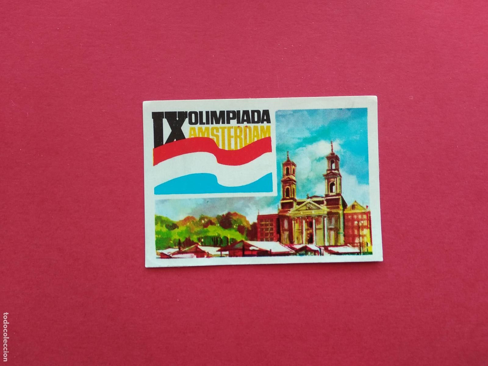 Cromos de f&uacute;tbol: NESTLE LOS JUEGOS OLIMPICOS DE 1964 CROMO DESPEGADO AMSTERDAM 1928 N&ordm; 85