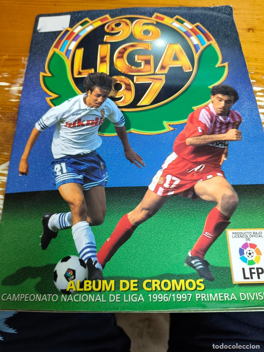 Cromos de F&uacute;tbol: LIGA ESTE 95/96 ALBUM COMPLETO