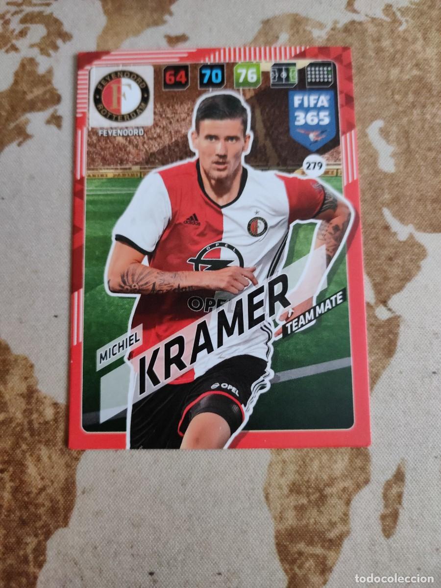 Cromos de f&uacute;tbol: FIFA 365 TEAM MATE 279 KRAMER 2017-18 - Foto 1
