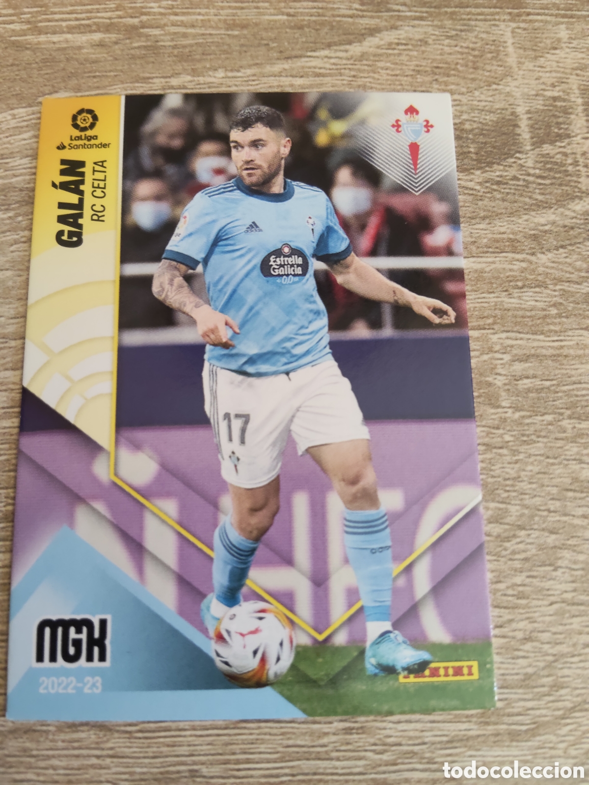 Cromos de F&uacute;tbol: Panini Megacracks 2022 2023 22 23 126 Gal&aacute;n Celta de Vigo