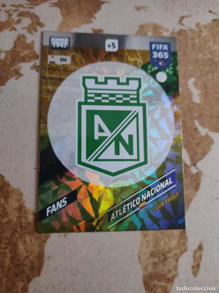 Figurine di Calcio: FIFA 365 FANS 46 ATL&Eacute;TICO NACIONAL CLUB BADGE 2017-18