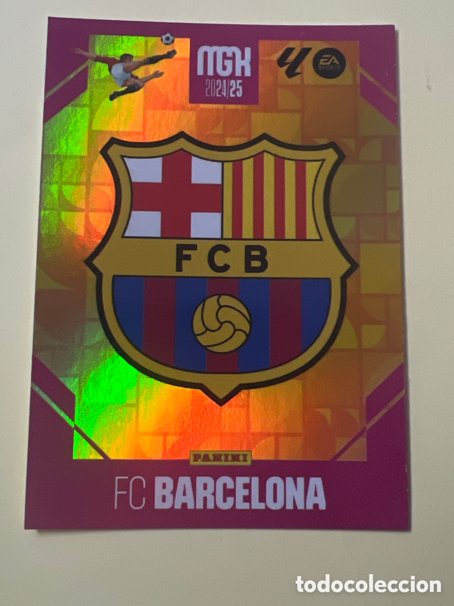 Figurine di Calcio: E257. ESCUDO BARCELONA BAR&Ccedil;A MGK N&ordm; 73 24 25 2024 2025 PANINI
