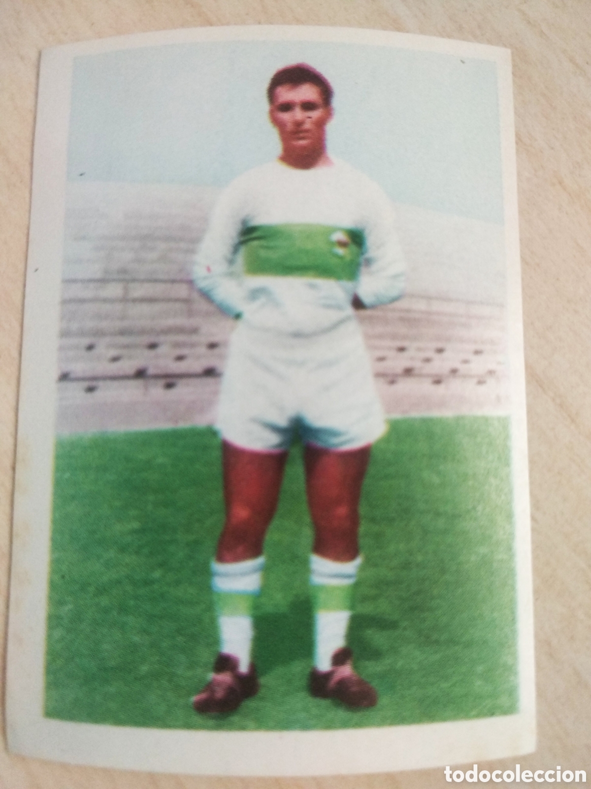 Fu&szlig;ball-Sticker: EDITORIAL BARCICROM LIGA 1961 1962 61 62 ARAGON ELCHE C.F.