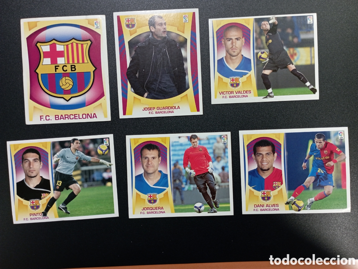Cromos de f&uacute;tbol: Lote 19 cromos todos diferentes Bar&ccedil;a Barcelona Colecciones Este 2009-10