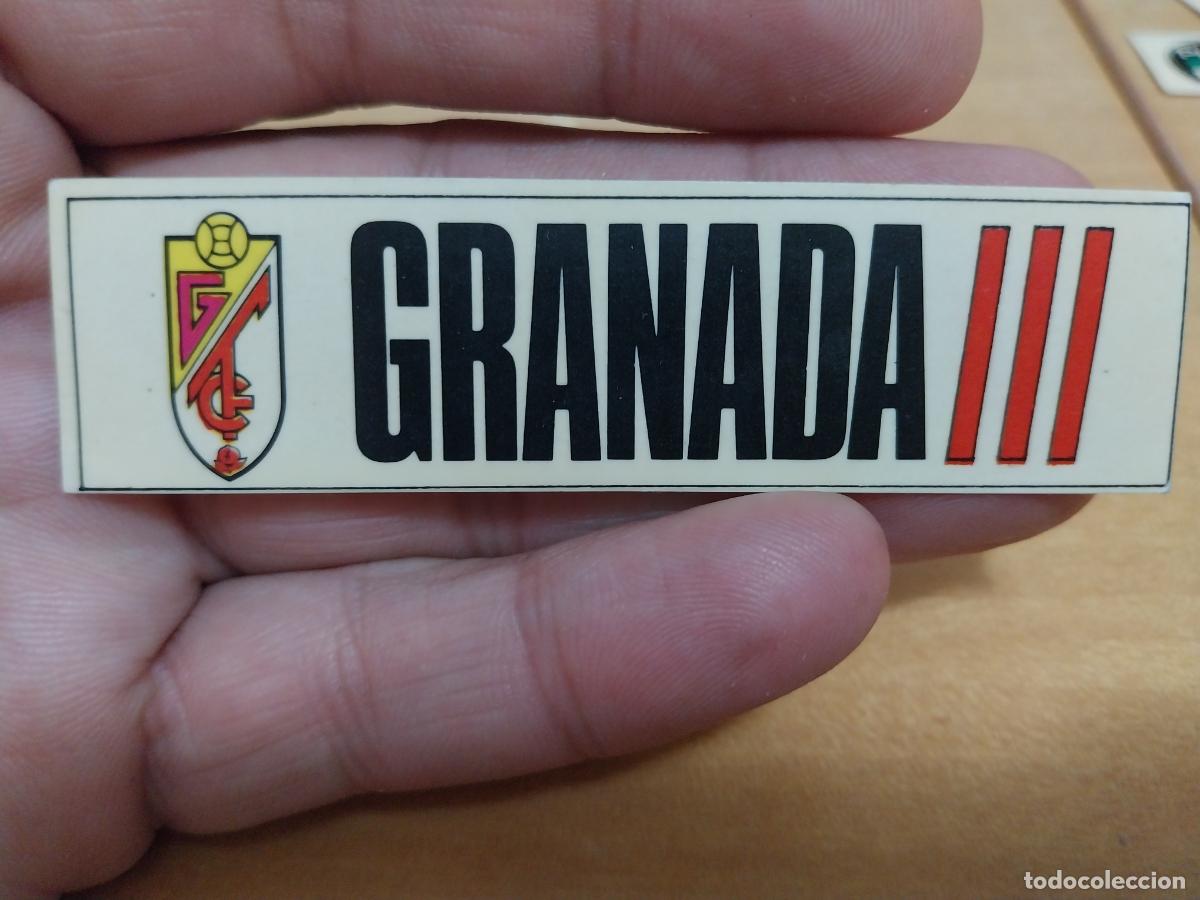 Fu&szlig;ball-Sticker: GRANADA* ESCUDO FUTBOL CROMO PEGATINA SIN PEGAR NUNCA A&Ntilde;OS 80 8X2CMS APROX *