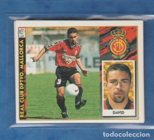 Cromos de f&uacute;tbol: EDICIONES ESTE 1997 1998 97 98 R.C.D MALLORCA DAVID - Foto 1
