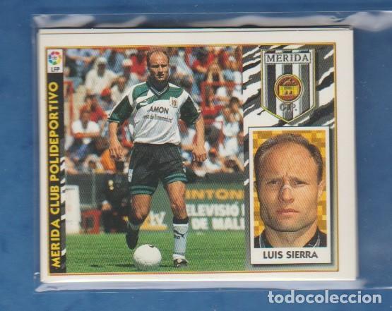 Cromos de f&uacute;tbol: EDICIONES ESTE 1997 1998 97 98 MERIDA CD LUIS SIERRA - Foto 1