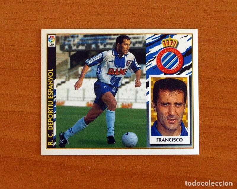 Figurine di Calcio: R.C.D. Espa&ntilde;ol-Espanyol - Francisco - COLOCA - Ediciones Este Liga 1997-1998, 97-98 - Nunca pegado