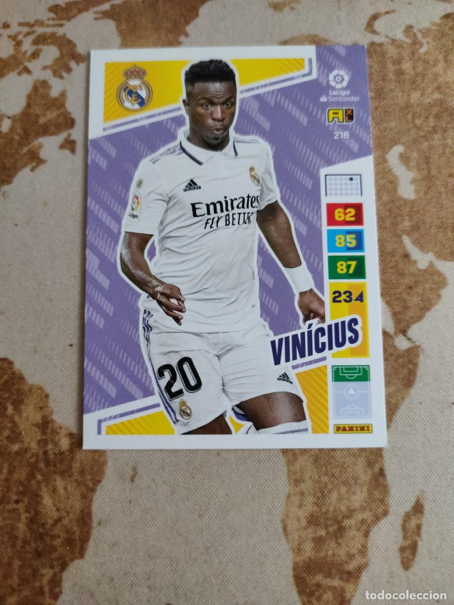 Cromos de F&uacute;tbol: Adrenalyn XL Real Madrid 216 VINICIUS 2022-23 22 23