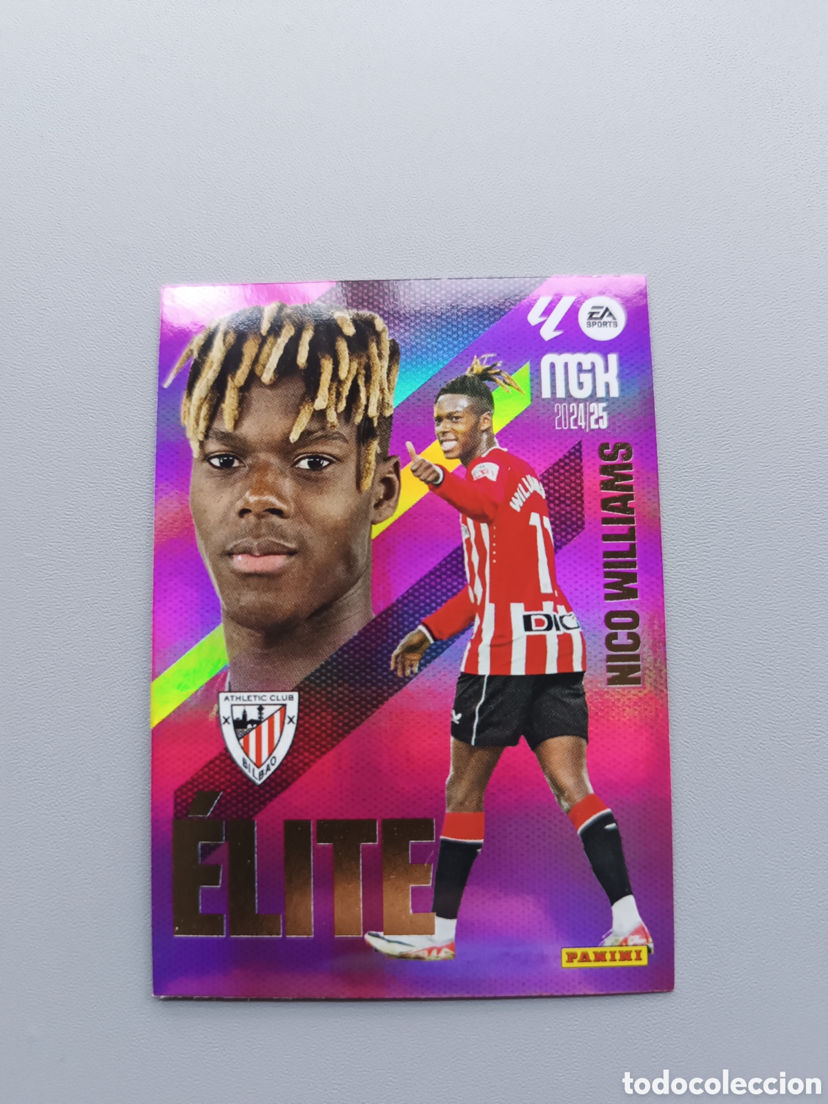 Cromos de Futebol: Nico Williams 11 Elite Athletic Club - Megacracks 2024 2025 24 25