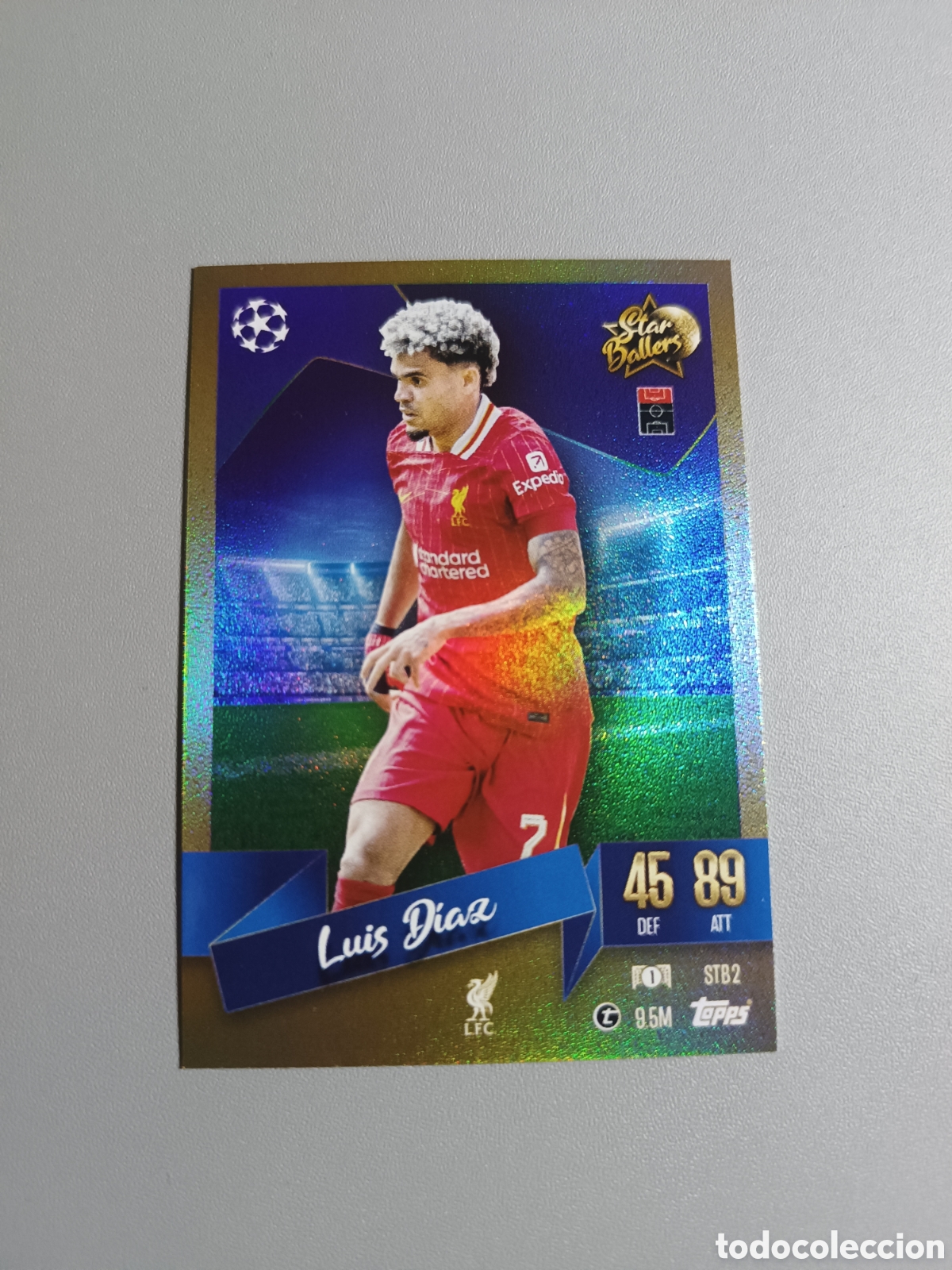Cromos de Futebol: Luis D&iacute;az Star Ballers 2 Liverpool - Topps Match Attax 2024 2025 24 25