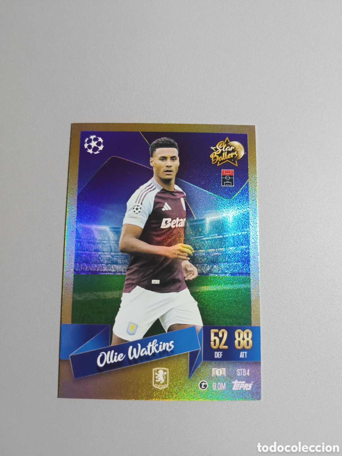 Cromos de Futebol: Watkins Star Ballers 4 Aston Villa - Topps Match Attax 2024 2025 24 25