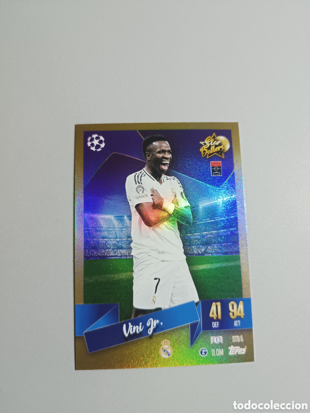 Cromos de Futebol: Vini Jr Star Ballers 5 Real Madrid - Topps Match Attax 2024 2025 24 25