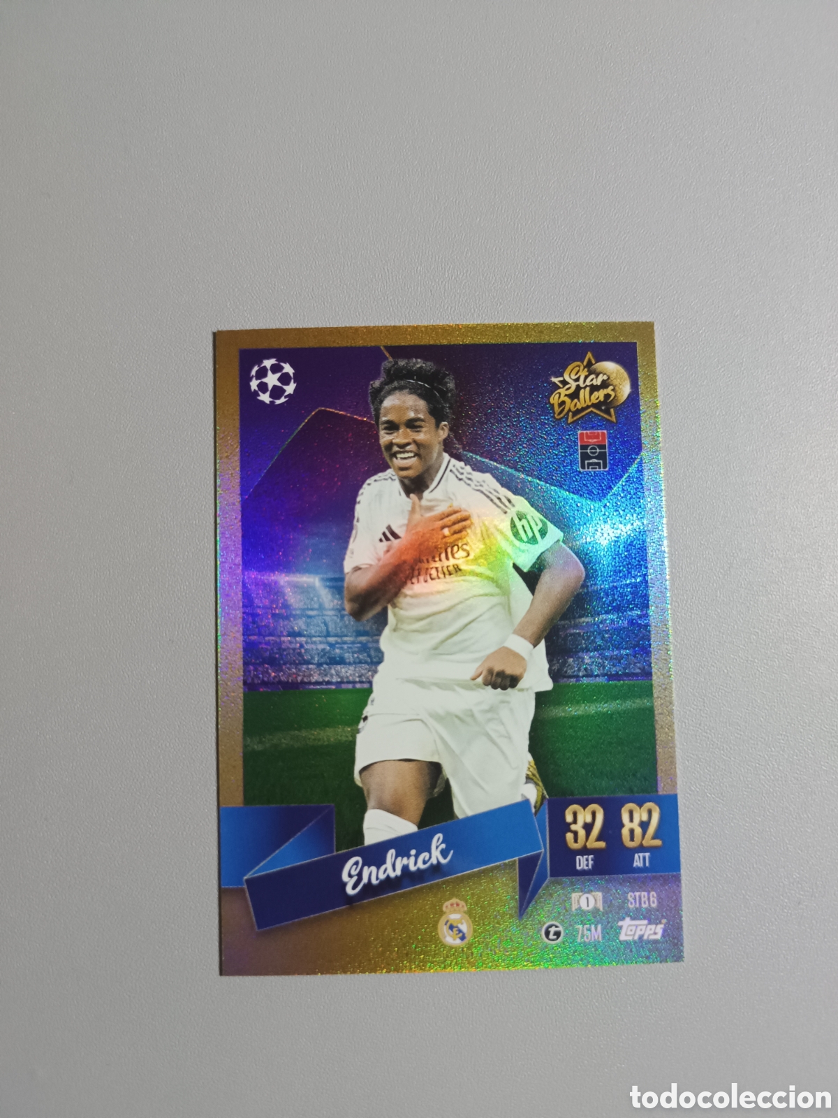 Cromos de Futebol: Endrick Star Ballers 6 Real Madrid - Topps Match Attax 2024 2025 24 25