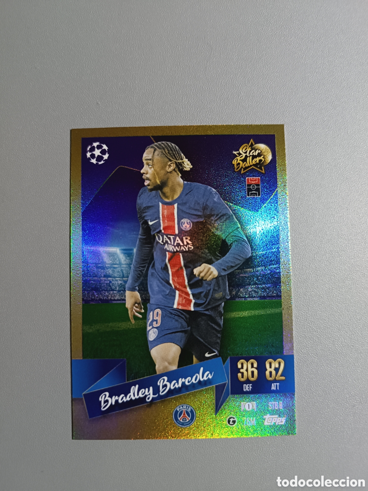 Cromos de Futebol: Barcola Star Ballers 8 PSG - Topps Match Attax 2024 2025 24 25