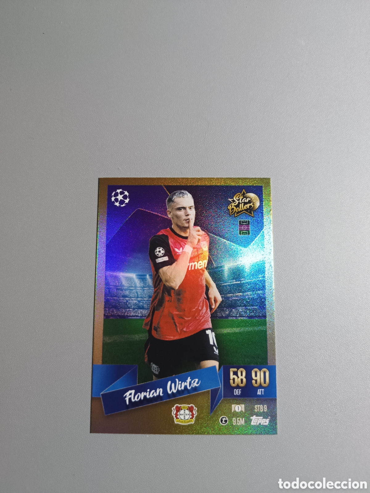 Cromos de Futebol: Wirtz Star Ballers 9 Bayer Leverkusen - Topps Match Attax 2024 2025 24 25