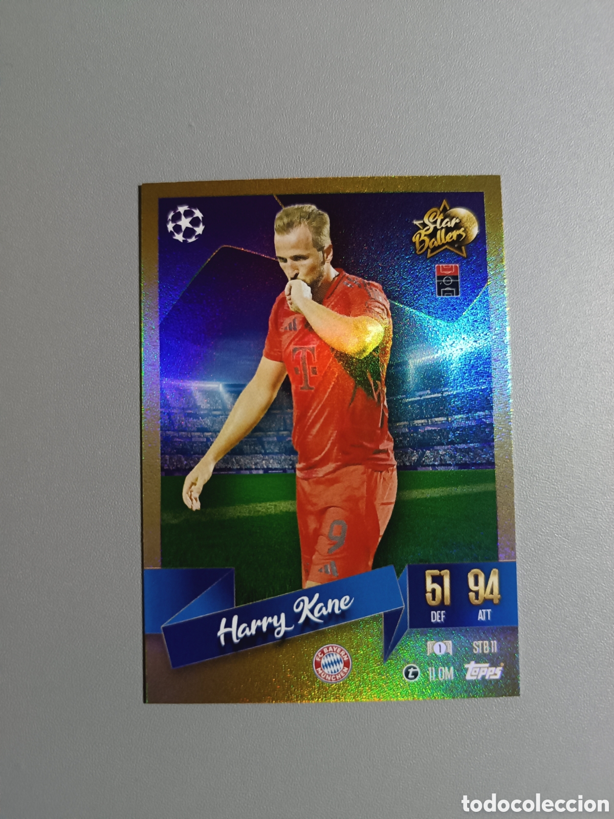 Cromos de Futebol: Harry Kane Star Ballers 11 Bayern Munich - Topps Match Attax 2024 2025 24 25