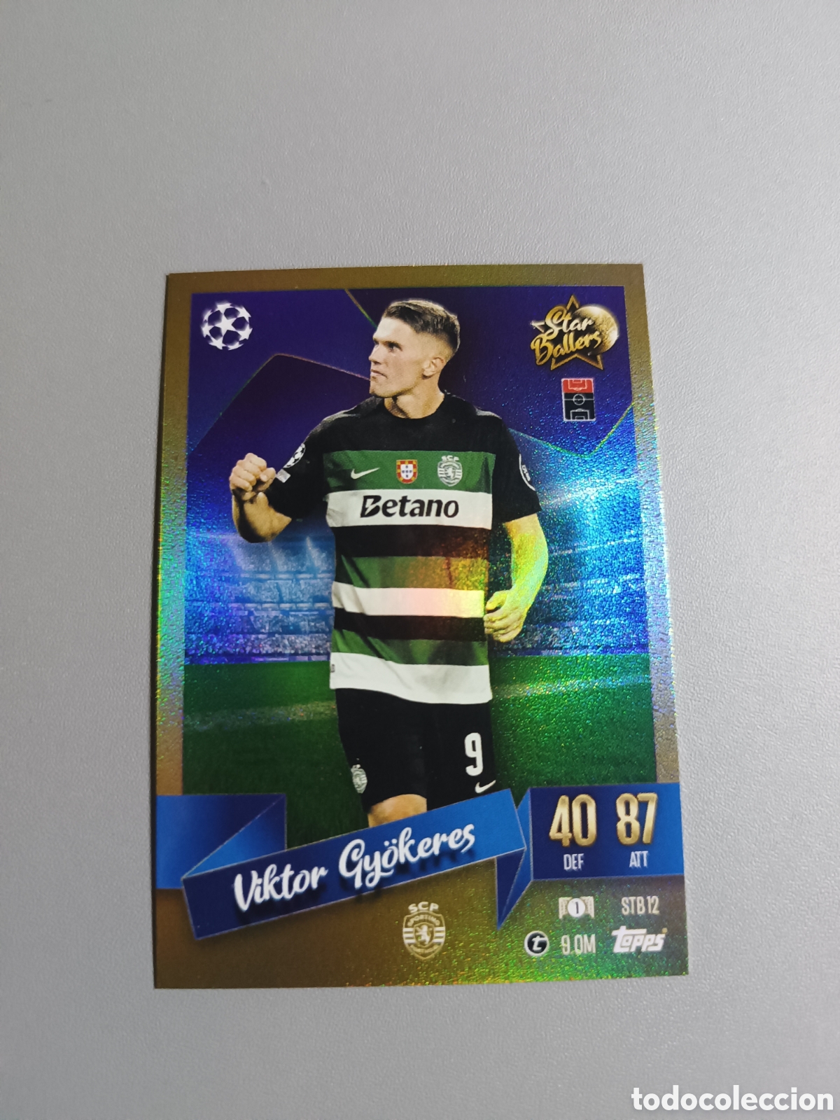Cromos de Futebol: Gyokeres Star Ballers 12 Sporting CP - Topps Match Attax 2024 2025 24 25