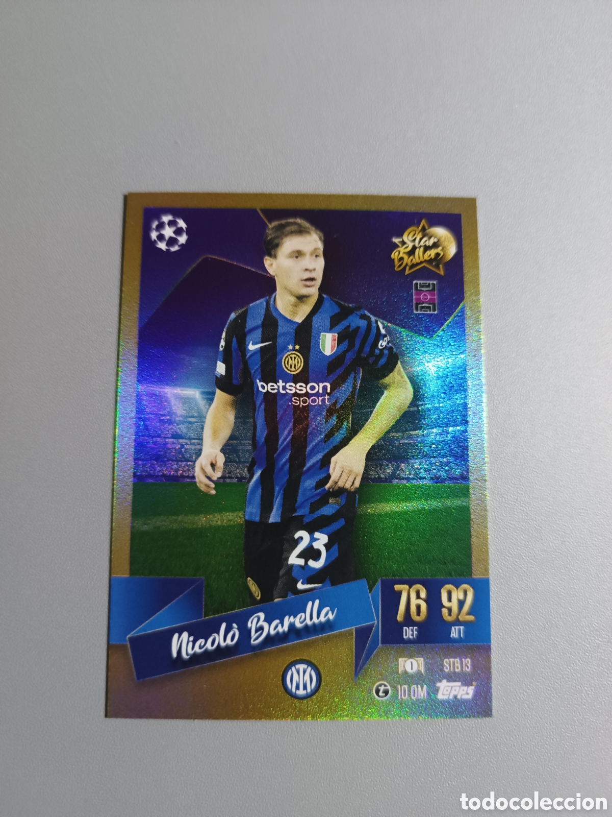 Cromos de Futebol: Barella Star Ballers 13 Inter Milan - Topps Match Attax 2024 2025 24 25