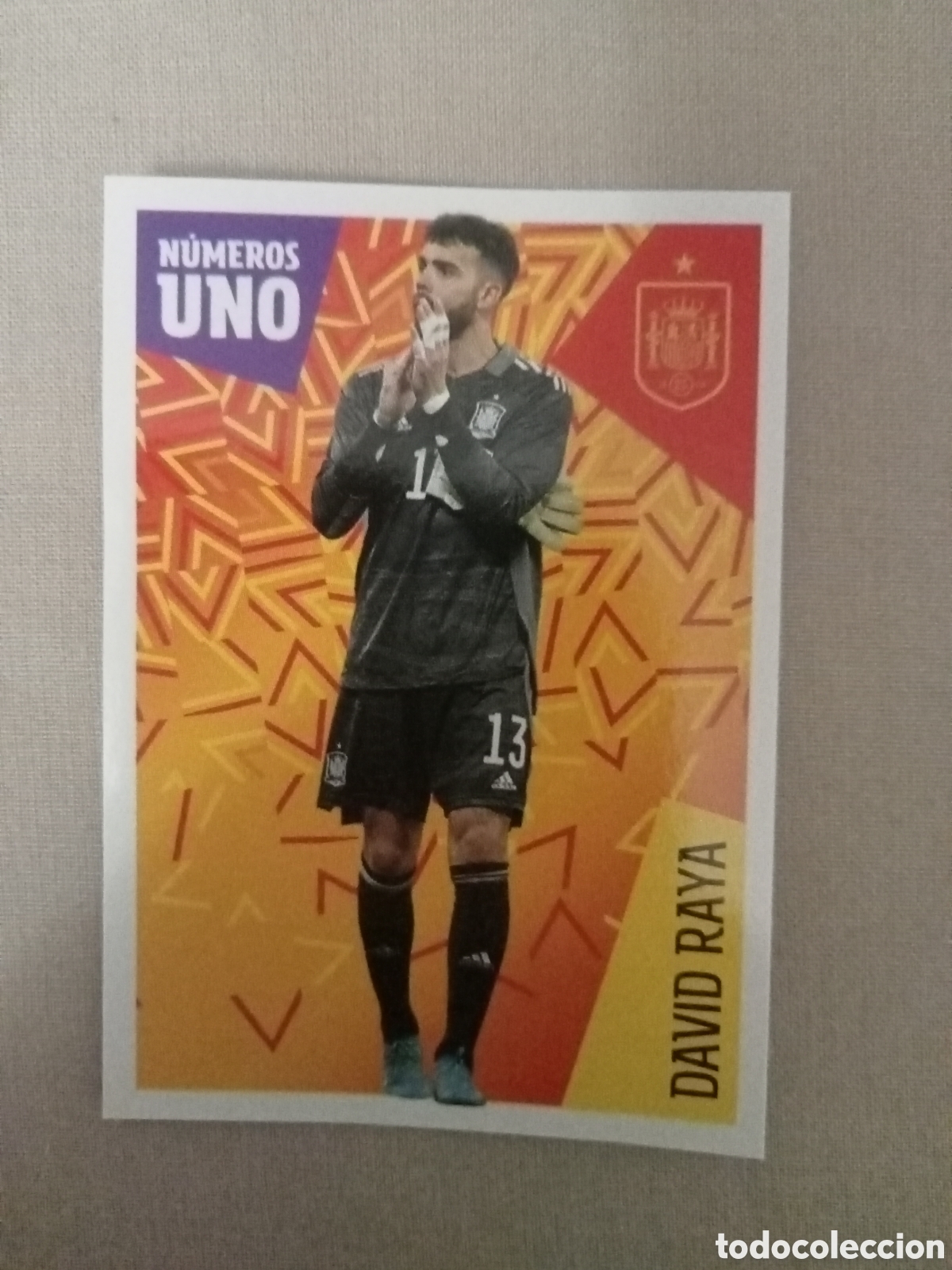 Figurine di Calcio: Cromo N&ordm;10 Los &Iacute;dolos de la Roja David Raya