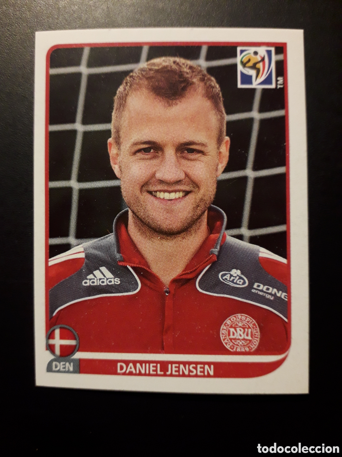 Cromos de f&uacute;tbol: DANIEL JENSEN DINAMARCA N&deg; 363 MUNDIAL SUD&Aacute;FRICA 2010 PANINI, PEDIDO M&Iacute;NIMO 3&euro;