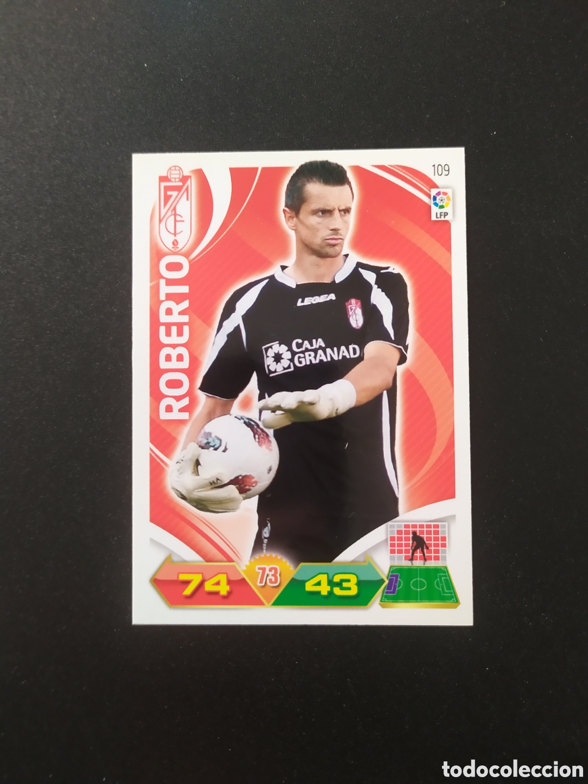 Cromos de f&uacute;tbol: Adrenalyn 2011 2012 11 12 panini Roberto n&deg; 109 Granada