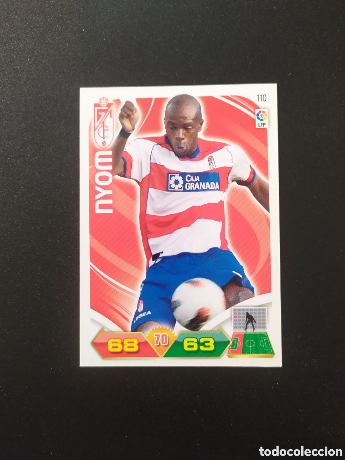 Cromos de f&uacute;tbol: Adrenalyn 2011 2012 11 12 panini Nyom n&deg; 110 Granada