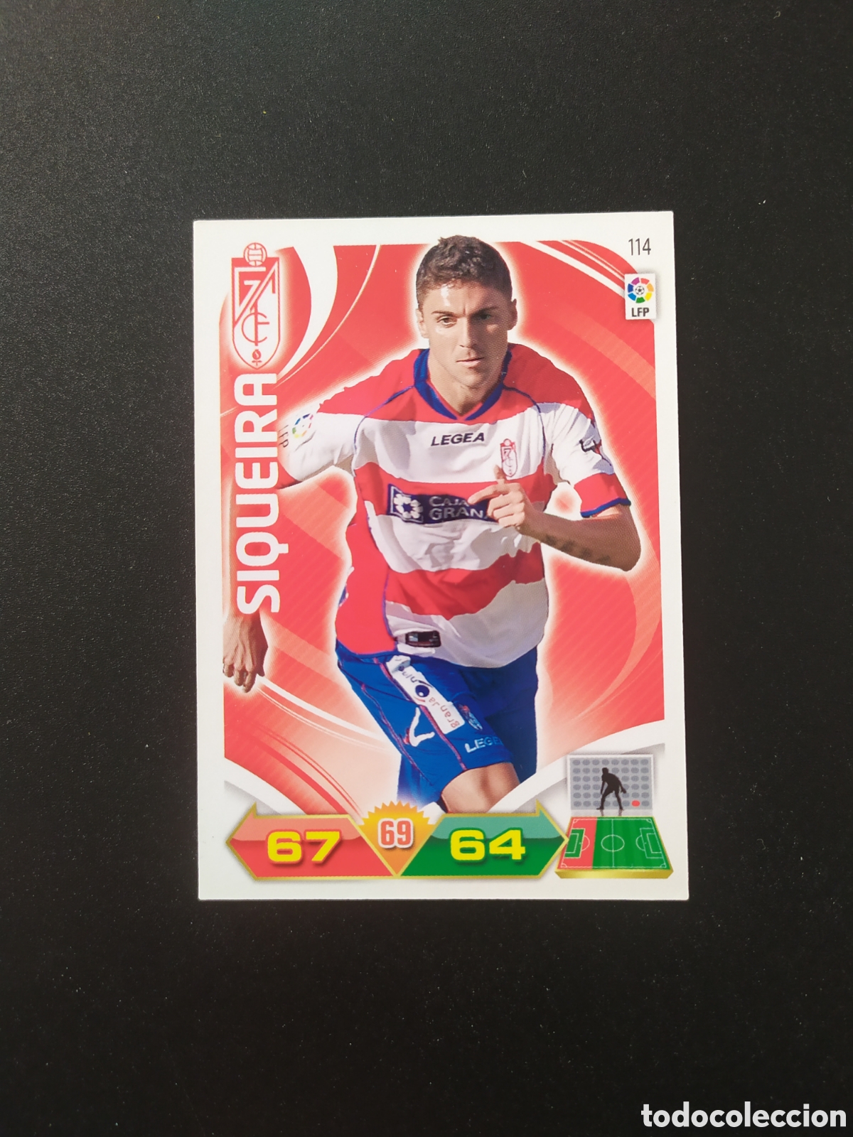 Cromos de f&uacute;tbol: Adrenalyn 2011 2012 11 12 panini Siqueira n&deg; 114 Granada