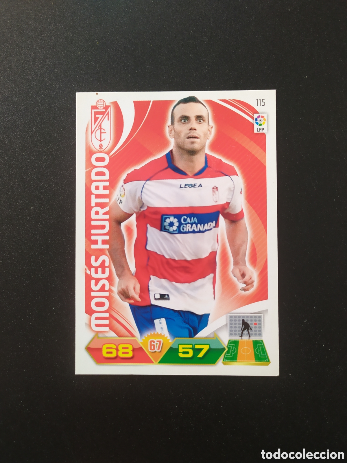 Cromos de f&uacute;tbol: Adrenalyn 2011 2012 11 12 panini Mois&eacute;s Hurtado n&deg; 115 Granada