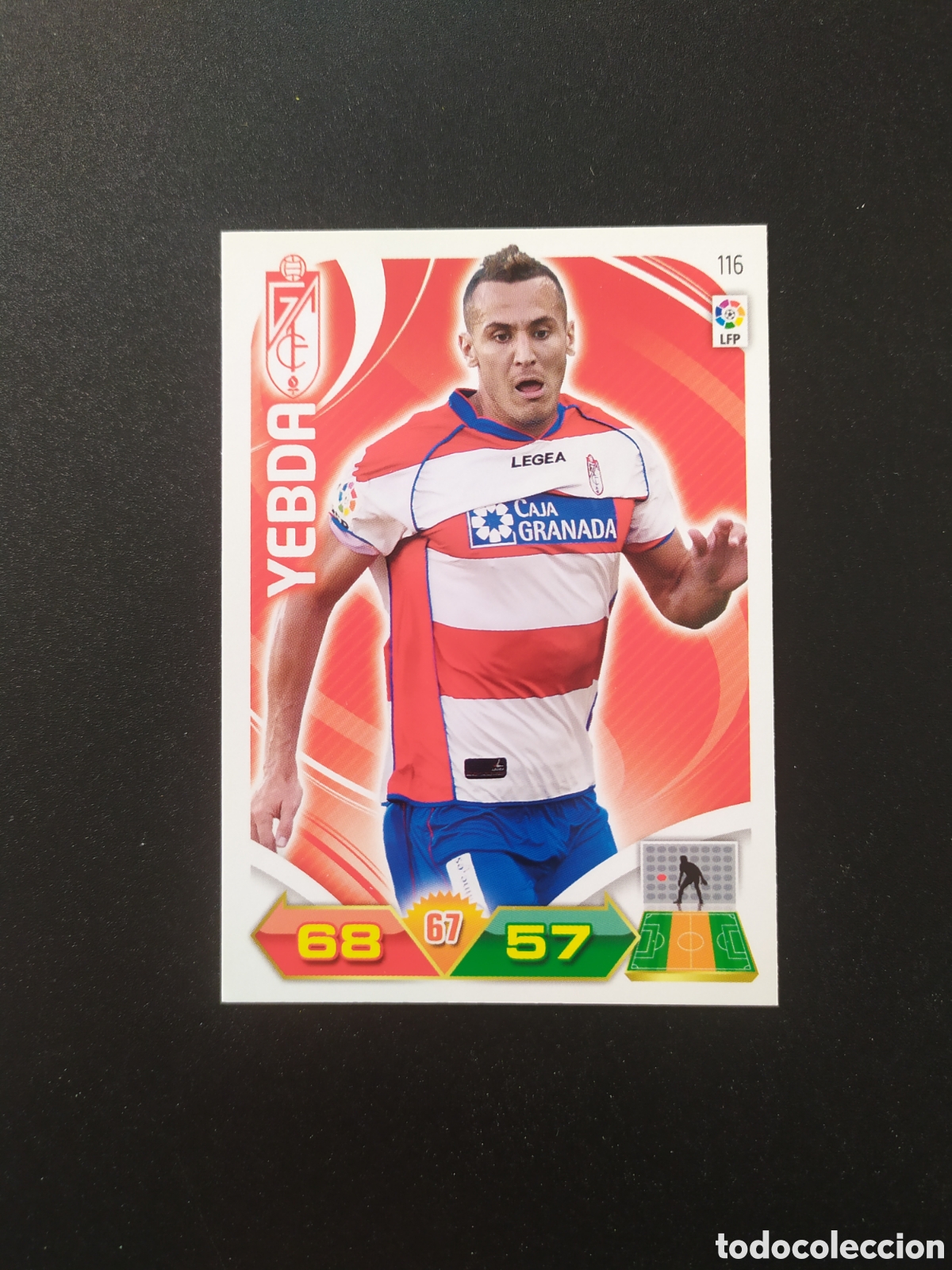 Cromos de f&uacute;tbol: Adrenalyn 2011 2012 11 12 panini Yebda n&deg; 116 Granada