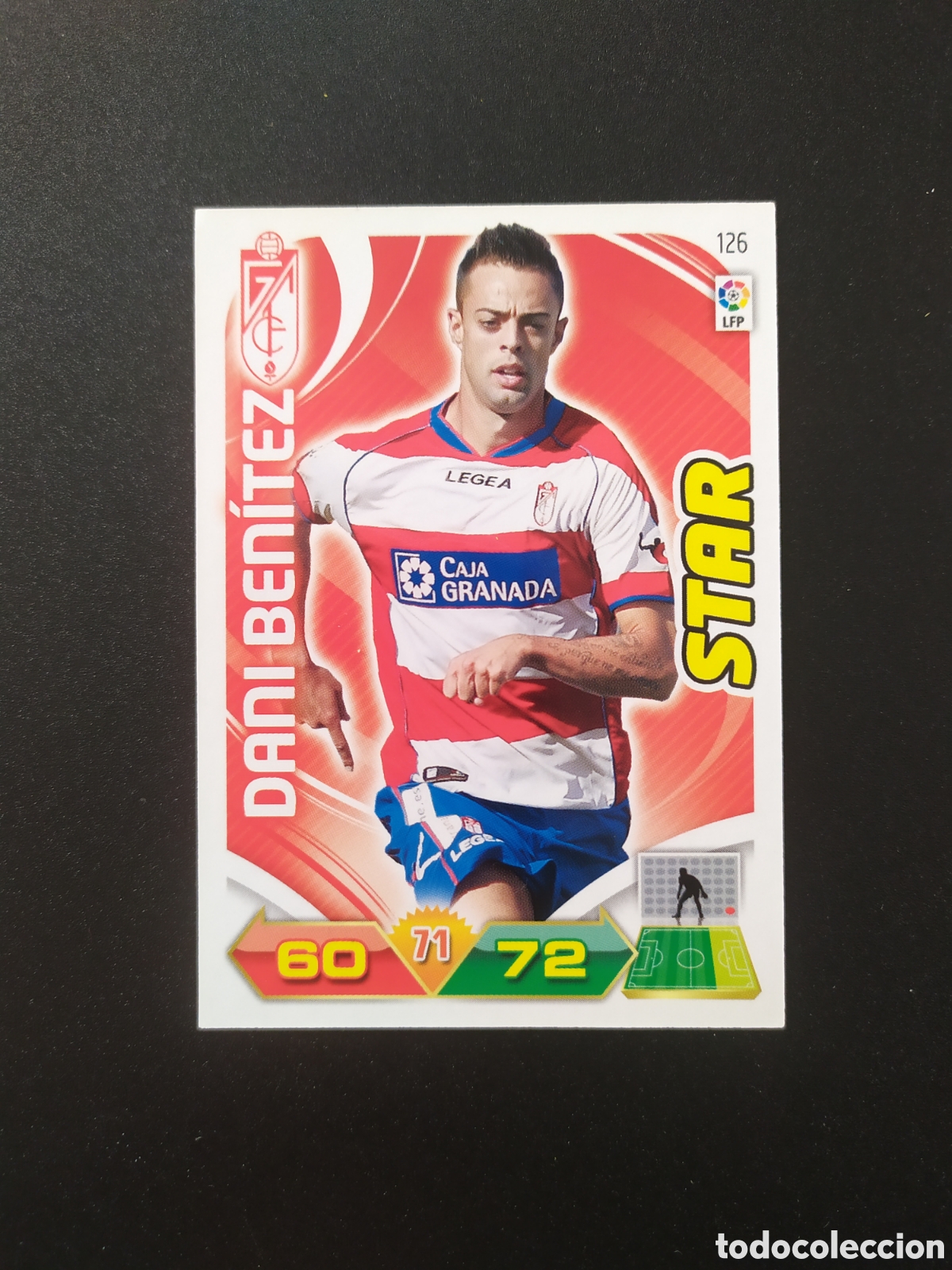 Cromos de f&uacute;tbol: Adrenalyn 2011 2012 11 12 panini Dani Benitez n&deg; 126 Granada