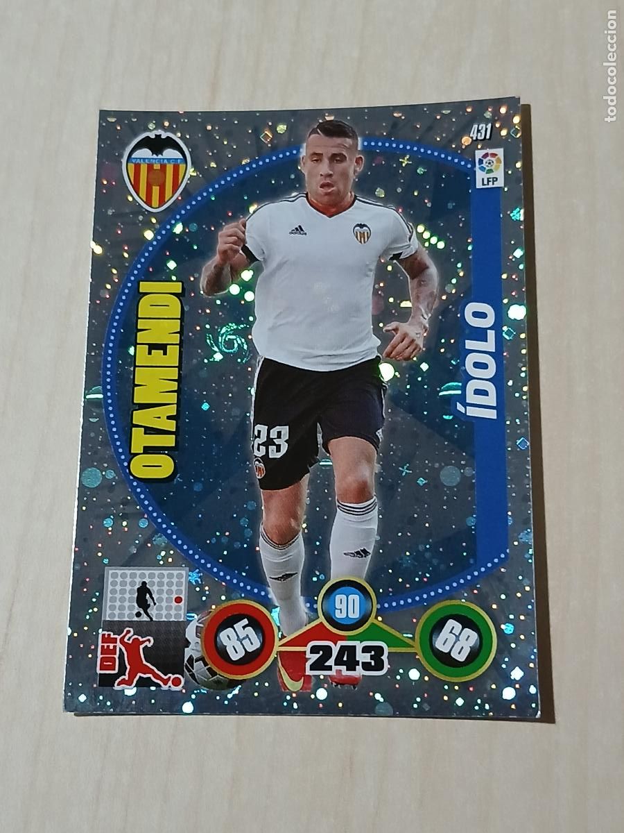 Football Stickers: FICHA N&ordm; 431 OTAMENDI - ADRENALYN 14 15 - PANINI 2014 -15 - CROMO - IDOLO