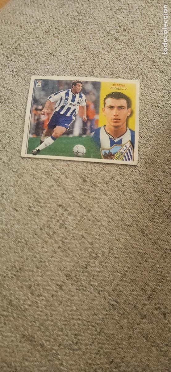 Cromos de f&uacute;tbol: Jos&eacute;mi M&aacute;laga este 2002 2003 02 03 - Foto 1