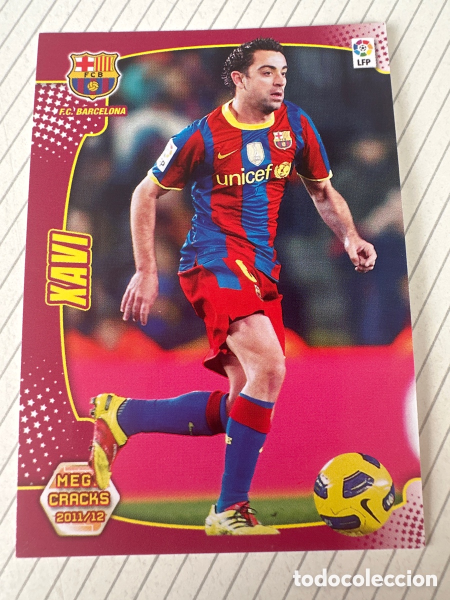 Cartes &agrave; collectionner de Football: 47 XAVI F.C.BARCELONA MEGACRACKS 2011-2012