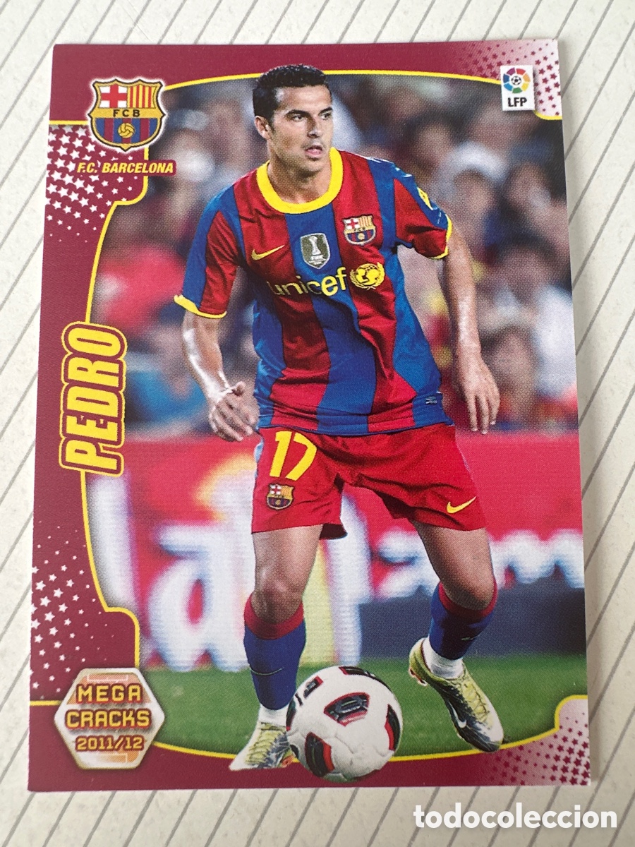 Cartes &agrave; collectionner de Football: 54 PEDRO F.C.BARCELONA MEGACRACKS 2011-2012