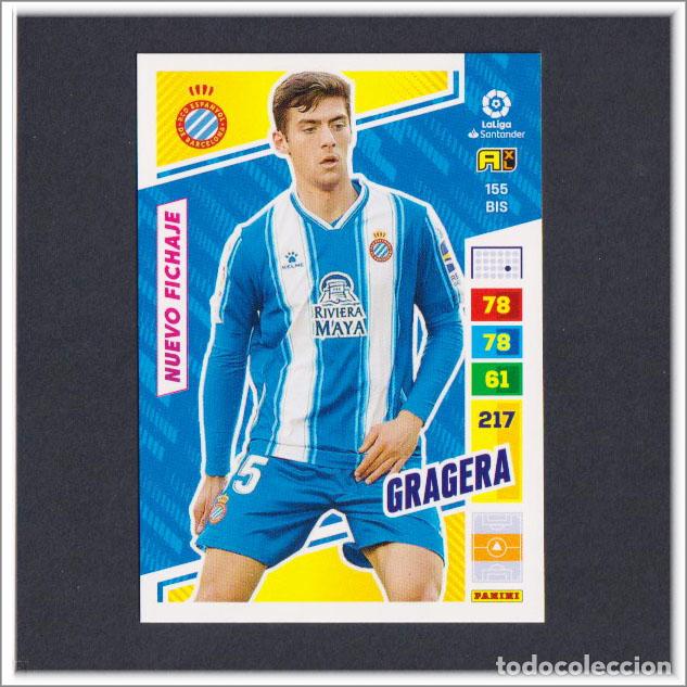 Cartes &agrave; collectionner de Football: ADRENALYN XL 2022 2023 22 23 PANINI GRAGERA 155 BIS NUEVO FICHAJE ESPANYOL COLECCI&Oacute;N LIGA ALBUM